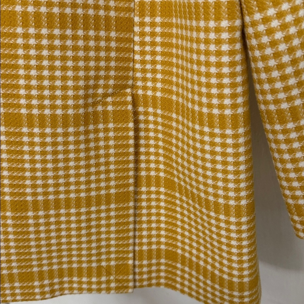 Anthropologie Retro Maeve Plaid Tartan Double-Breasted Blazer NWT, sz 14 - Picture 10 of 16
